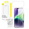 Grūdinto stiklo ekrano apsauga Baseus OS Diamond Series HD skirta iPhone 13 Pro Max 14 Plus