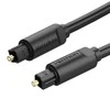 Vention Toslink optinis garso kabelis 5m - Juodas