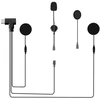 Type C headset for motorcycle helmet for MS8 EJEAS HIFI-M3 intercom