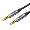 UGREEN 3.5 mm lizdo kabelis AUX 1.5 m (pilkas)