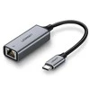 UGREEN adapteris su USB-C - RJ45 jungtimis, Gigabit Ethernet (pilkas)