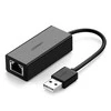Tinklo adapteris UGREEN CR110 USB į RJ45 (juodas)