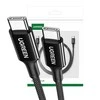 Ugreen US557 USB-C į USB-C laidas, 100 W, 5A (juodas)
