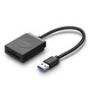 UGREEN USB adapterio kortelių skaitytuvas SD, Micro SD - juodas