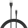 Vention USB 2.0 A kištukas su mikro-B kištuku 2A kabelio anga CTIBC 0.25 m juoda