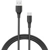 Vention USB 2.0 A į USB-C 3A laidas 0.25 m Ventiliacija CTHBC juoda