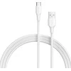 Vention USB 2.0 A į USB-C 3A kabelio ventiliacijos anga CTHWF 1m Balta