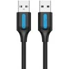 Vention USB 2.0 kabelis Ventiliacija COJBG 1.5 m juodas PVC