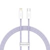 USB-C laidas, skirtas Lightning Baseus Dynamic 2 Series, 20W, 1m (violetinė)