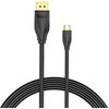 Vention USB-C - DisplayPort 8K HD kabelis 2m - Juodas