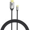 Vention USB-C į HDMI laidas 2 m ventiliacijos CRBBH (juodas)