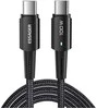 USB-C į USB-C 100 W Essager kabelis 1 m (juodas)