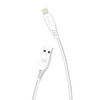 USB kabelis Lightning Dudao L2L 5A, 2m (baltas)