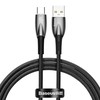 USB laidas, skirtas USB-C Baseus Glimmer serijai, 100 W, 1 m (juodas)