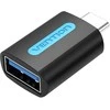 Vention USB adapteris CDUB0, USB-C kištukinis USB 3.0 lizdas (juodas)