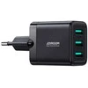 Sieninis įkroviklis Joyroom JR-TCN02, 3.4A 3xUSB (juodas)