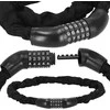 Dviračio spyna Springos BA0028, juoda, 98 cm