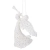 Kalėdinė dekoracija baltas angelėlis Springos 16,5 cm