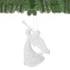 Kalėdinė dekoracija baltas angelėlis Springos 16,5 cm