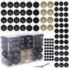 Kalėdiniai žaisliukai Springos 100 vnt., 6/4/3 cm
