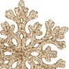Springos CA0718 OZDOBA ŚWIĄTECZNA "ŚNIEŻYNKA" 6 CM 8 SZT.