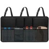 Automobilio kėdutės organizatorius Springos 88x46 cm juodas