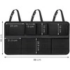 Automobilio kėdutės organizatorius Springos 88x46 cm juodas
