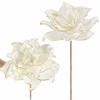 Dirbtinė gėlė Springos balta-aukso 74 cm