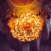 Springos Mikro girlianda 100 LED šilta balta 9,9 m