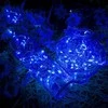 Springos Mikrolemputės su 100 LED diodų, mėlyna, 9,9 m