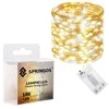 Springos LED lempučių girlianda šaltai ir šiltai balta, 100 LED, 9,9 m