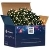 Kalėdinės lemputės Springos 400 LED, šilta balta, IP44