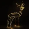 Kalėdinė dekoracija, elnias, Springos CL1228, 288 LED, 115 cm