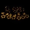 Šviesos diodų užuolaida Springos 138 LED žvaigždės