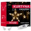 Šviesos užuolaida Springos 70 LED šilta balta