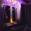 Girlianda Springos 92 LED Žvaigždžių Užuolaida su 8 Funkcijomis