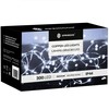 Kalėdinės užuolaidinės lemputės Springos 300 LED, 3x3 m, šaltai balta