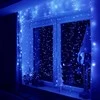 Springos LED Užuolaidėlė 300 mėlynų lempučių 3x3 m su nuotolinio valdymo pultu