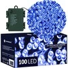 Springos Baterinės LED lemputės, 100 diodų, laikmatis, 10,5 m