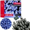 Springos Baterinės LED lemputės, 100 diodų, laikmatis, 10,5 m
