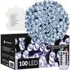 Springos LED šviesos girlianda CL4035, šalta balta, 100 diodų, 10,5 m