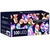 Šviesos girlianda Springos su 100 LED, 10 m, daugiaspalvė