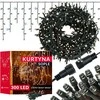 LED girlianda Springos CL4037, 300 lemputės, 14,5 m, IP44