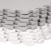 Putplasčio dėlionių kilimėlis vaikams Springos FM0025 179x179 cm