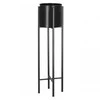 Metalinis gėlių stovas Springos GA0196, 74 cm, juoda