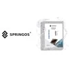 Springos Brezentas 4x5 m pilkas 210 g/m²