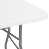 Springos GF0051 stalas CATERINGOWY sulankstomas 180 CM BALTA