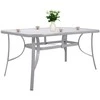 Sodo stalas Springos GF1013 150x90 cm