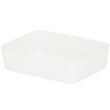 Virtuvės reikmenų dėklas Springos kreminis 18x13x4,5 cm