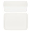 Virtuvės reikmenų dėklas Springos kreminis 18x13x4,5 cm